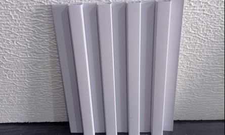 Painel Ripado Branco
					  	